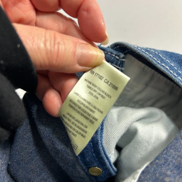 Big Smith Mens Size 42 X 32 Bib Denim Overalls Carpenter Farmer Workwear Blue - Picture 6 of 11